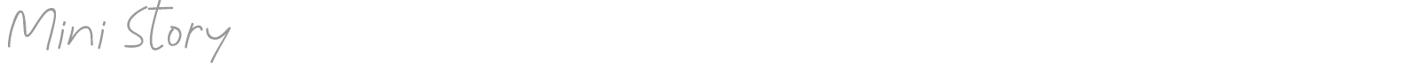 Mini Story font preview